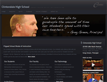 Tablet Screenshot of flippedhighschool.com